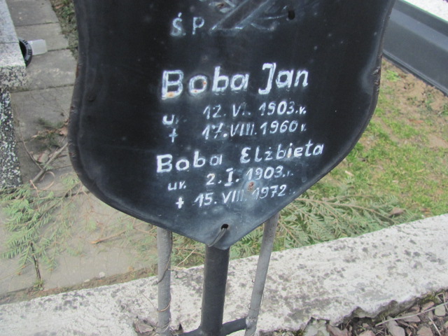 Janina Boba 1945 Radocza - Grobonet - Wyszukiwarka osób pochowanych