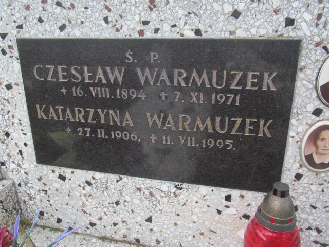 Czesław Warmuzek 1894 Radocza - Grobonet - Wyszukiwarka osób pochowanych